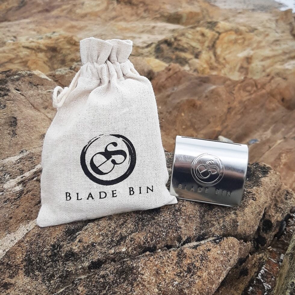 Safety Razor Blade Bank Disposal Bin Eco Shaving